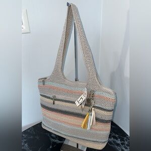 The Sak Women’s Classics Hand-crochet Carry-all Crafted Classics AUTHENTIC NWT
